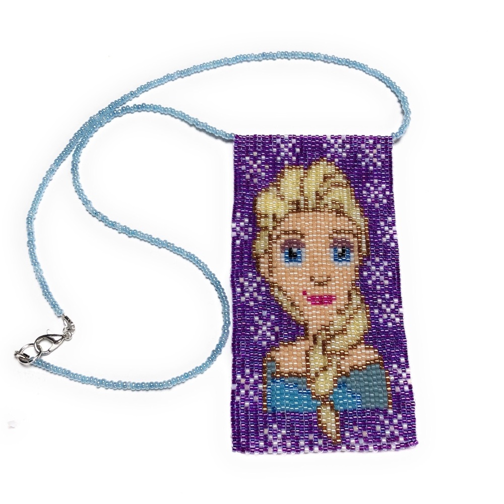 ❄️❄️Custom Handmade Frozen Elsa Necklace❄️❄️